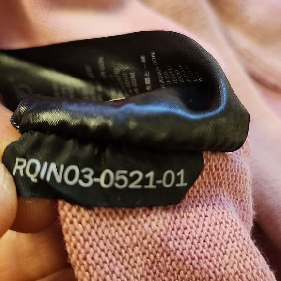 VOLCOM Women's Lived In Lounge Wear Pink Tie-Dye Full Zip Cotton Hoodie Medium - Picture 9 of 10